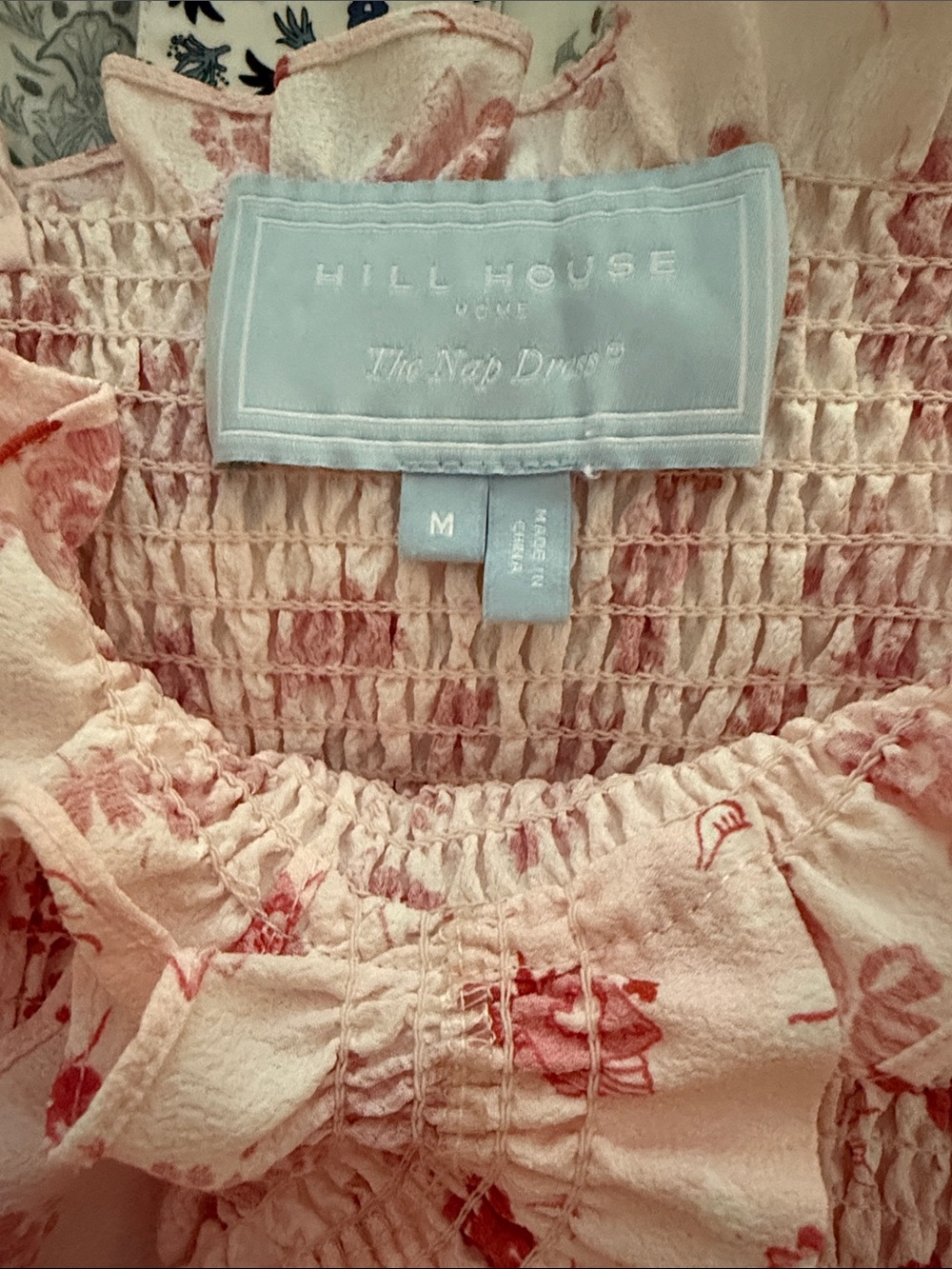 Hill House Nap Dress | Original Valentine’s Print | Pristine Sz Medium - Picture 3 of 6